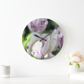Blume Große Wanduhr (Zuhause)