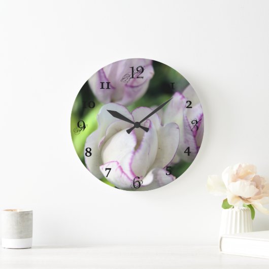 Blume Große Wanduhr (Zuhause)