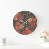 Blume Große Wanduhr (Zuhause)