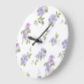 Blume Große Wanduhr (Winkel)