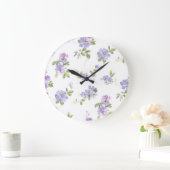 Blume Große Wanduhr (Zuhause)