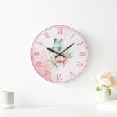 Blume Große Wanduhr (Zuhause)