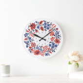Blume Große Wanduhr (Zuhause)