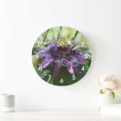 Blume Große Wanduhr (Zuhause)