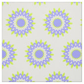 Blume grün und Lila geometrisch Stoff (Muster)