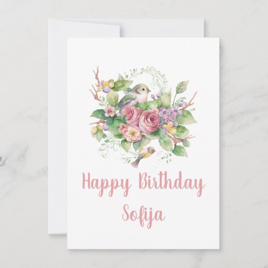 Blume Grüne Rose (Vorderseite)