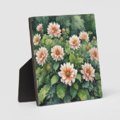 Blume Grüne Weinroute Mendrisiotto Fotoplatte (Vorderseite)