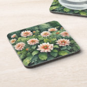 Blume Grüne Weinroute Mendrisiotto Getränkeuntersetzer (Linke Seite)