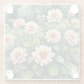 Blume Grüne Weinroute Mendrisiotto Glasuntersetzer (Rückseite)