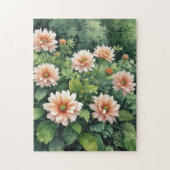 Blume Grüne Weinroute Mendrisiotto Puzzle (Vertikal)