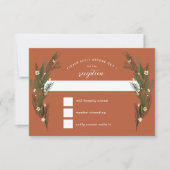 Blume Grüne Weinroute Mendrisiotto RSVP Karte (Vorderseite)