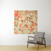 Blume Grunge Art Wandteppich (Beispiel (Horizontal))