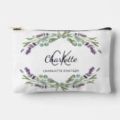 Blume-Grünname Zubehörtasche (Vorderseite)