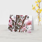 Blume-Grußkarte für Frühjahr-Breeze Karte (Gelbe Blume)