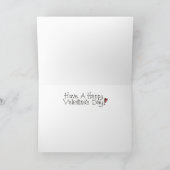 Blume - Grußkarte Karte (Innenseite)