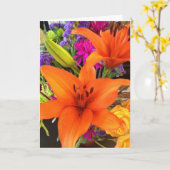 Blume Grußkarte Karte (Gelbe Blume)