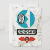 Blume-Grußkarte Karte (Vorderseite)