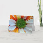 Blume Grußkarte Karte (Vorderseite)