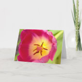 Blume Grußkarte Karte (Vorderseite)