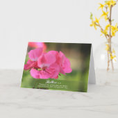 Blume Grußkarte Karte (Gelbe Blume)