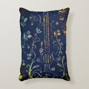 Blume Guitar Accent Pillow Dekokissen