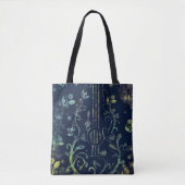 Blume Guitar Art Tote Tasche (Vorderseite)
