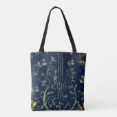 Blume Guitar Art Tote Tasche (Rückseite)