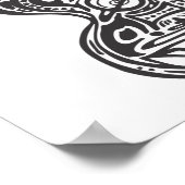 Blume Guitar Poster (Ecke)