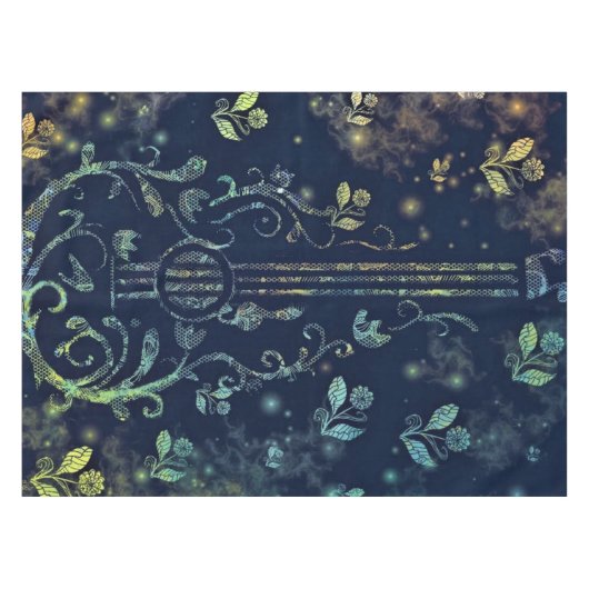 Blume Guitar Tablecloth Tischdecke (Vorderseite (Horizontal))