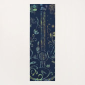 Blume Guitar Yoga Mat Relax Yogamatte (Rückseite)
