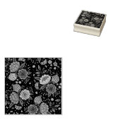 Blume Gummistempel (Stempel)