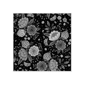 Blume Gummistempel (Prägung)