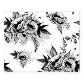 Blume Gummistempel (Prägung)