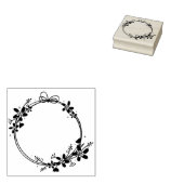 Blume Gummistempel (Stempel)