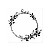 Blume Gummistempel (Prägung)