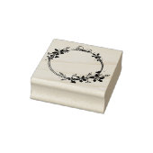 Blume Gummistempel (Stempel)