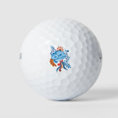 Blume Gzhel Pattern Golfball (Vorderseite)