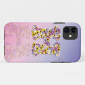 BLUME H Case-Mate iPhone HÜLLE (Rückseite (Horizontal))