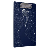 Blume | Hai - farbige Tiere Klemmbrett (Rechts)