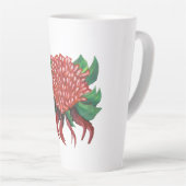 Blume Handgezogene Waratah Wasserflasche Milchtasse (Rechte Ecke)