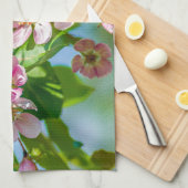 Blume Handtuch (Viertel Falte)