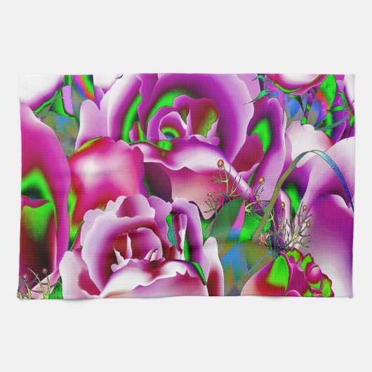 Blume Handtuch (Horizontal)