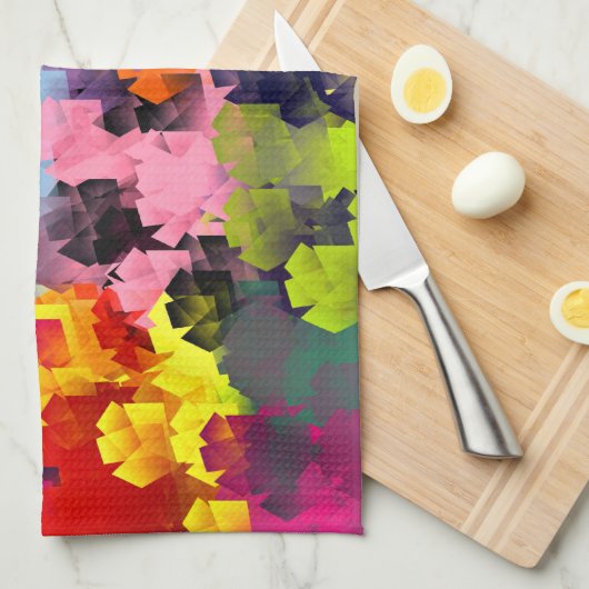 BLUME HANDTUCH (Viertel Falte)