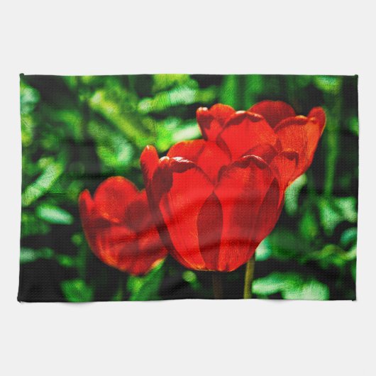 Blume Handtuch (Horizontal)