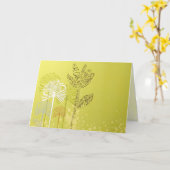 Blume Happy Birthday Karte (Gelbe Blume)