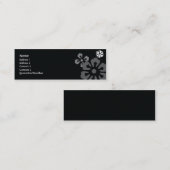Blume - Haut Mini Visitenkarte (Vorne/Hinten)