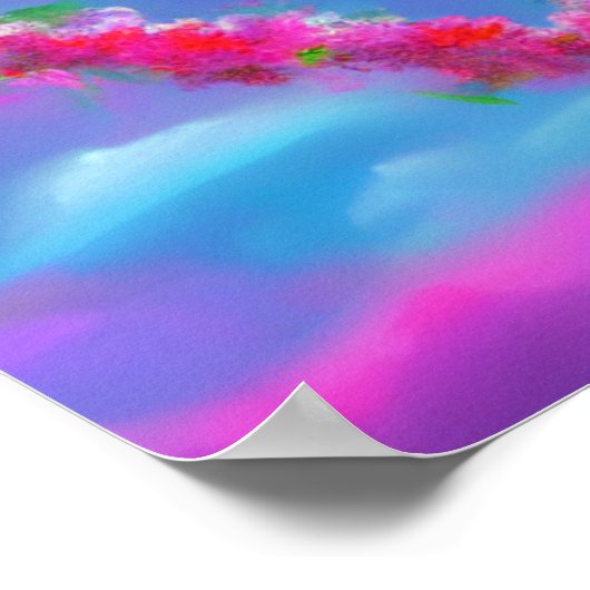 Blume Heart Poster (Ecke)