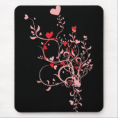 Blume Hearts Mousepad (Vorne)
