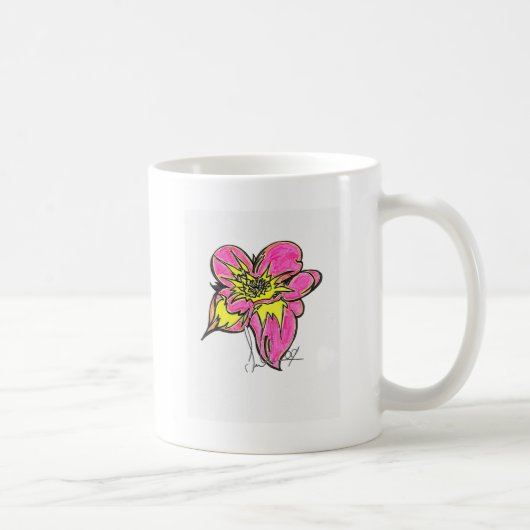 Blume hell kaffeetasse (Rechts)