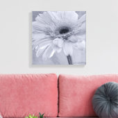 Blume Hellblauer Daisy Leinwanddruck (Insitu (Wohnzimmer))